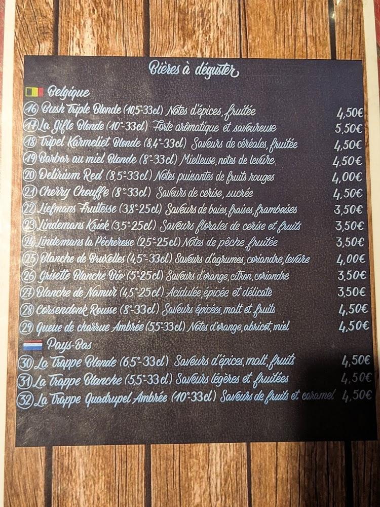 Chez Maurice - Menu Image 1