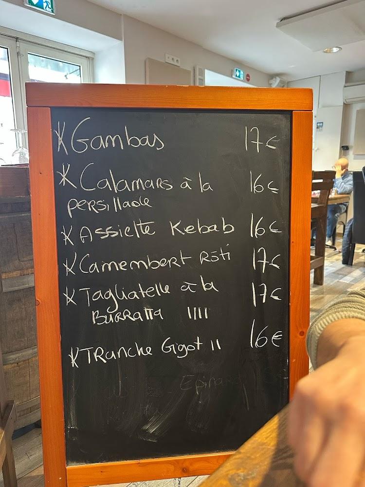 Chez Maurice - Menu Image 3